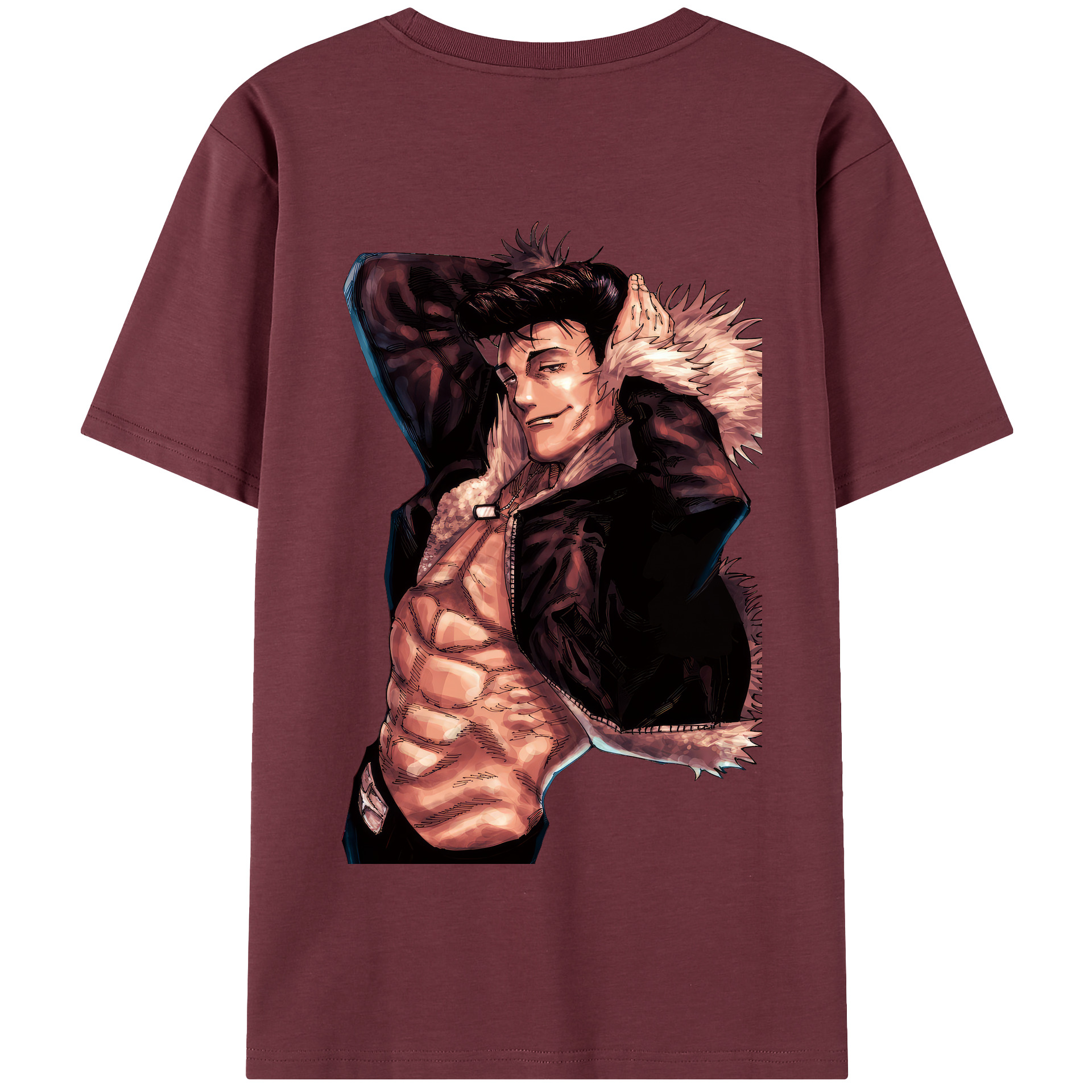 （画像用） 呪術廻戦 Jujutsu Kaisen 綿100％半袖Tシャツ（背面プリント）